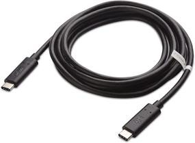 img 3 attached to Certified USB C to USB C Cable 100W Power Delivery by Cable Matters in Black - 6.6 Feet, USB 2.0 Speed, No Video Support