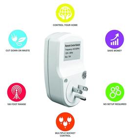 img 2 attached to 🔌 Convenient Control at Your Fingertips: Beastron Remote Control Electrical Outlet