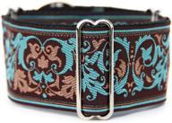 🐶 2" wide martingale dog collar: ideal for greyhound, saluki, whippet, and similar breeds with sensitive necks logo