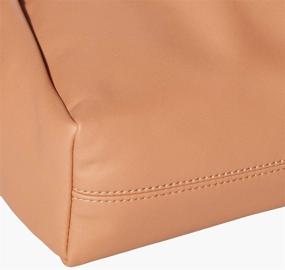 img 1 attached to Janelle Gathered Shoulder Handbag for Women - Stylish Women's Handbags & Wallets