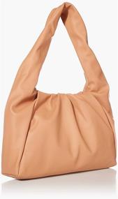 img 3 attached to Janelle Gathered Shoulder Handbag for Women - Stylish Women's Handbags & Wallets