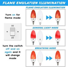 img 3 attached to 🔥 Flame Bulb Fire Bulbs Pack