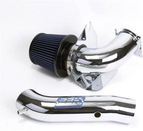 img 3 attached to 🚀 Enhance Your Ford Mustang 3.8L V6's Power with BBK Performance 1719 Cold Air Intake System - Fenderwell Style and Chrome Finish