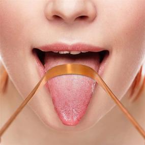 img 1 attached to 👄 Kosha Ayurveda Copper Tongue Scraper: Achieve Freshness and Oral Hygiene with the Best Surgical Cleaner for Bad Breath