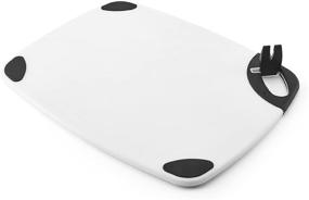 img 3 attached to 🔪 Sabatier Non-Slip Poly Cutting Board with EdgeKeeper Pop-Up Sharpener - 11x14 inches: A Perfect Combo for Precision Cutting and Sharpening