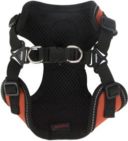 img 2 attached to Puppia PLRA HC9323 Orange Harness Pet Vest Harnesses