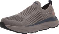 skechers usa mens delmont jenko knitted men's shoes in loafers & slip-ons logo