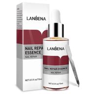 💅 lanbena nail repair essence: effective treatment for damaged nails, repair and protect from infection, discoloration and damage (12ml) logo