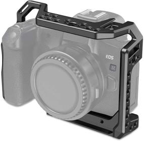 img 4 attached to Камерный кейдж SmallRig CCC2803 для Canon EOS R со встроенным холодным башмаком и анти-вращательным дизайном.