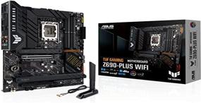 img 1 attached to 💪 High-Performance Asus TUF Gaming Z690-PLUS WiFi Motherboard: LGA1700, DDR5, SATA3, M.2, ATX