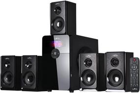 img 4 attached to Улучшите свой аудиоопыт с аудиосистемой beFree Sound BFS-450 5.1 канала Surround с функцией Bluetooth - черный.