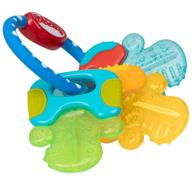 🔑 nuby ice gel teether keys: soothing relief for teething babies logo