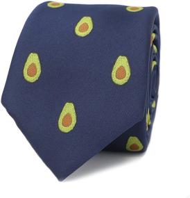 img 4 attached to 🎁 MENDEPOT Patterned Necktie: Ideal Gift for Father's Birthday with Men's Ties, Cummerbunds & Pocket Squares as Accessories