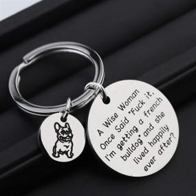 img 2 attached to TGBJE Bulldog Getting Happily Keychain