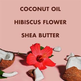 img 1 attached to 🥥 Скраб для рук и тела SheaMoisture Coconut and Hibiscus, сияющий: оживите тусклую кожу с безжалостным уходом за кожей | 12 унц.