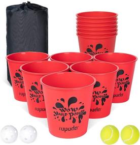 img 4 attached to 🏈 ROPODA Yard Pong for Tailgating and Backyard Fun