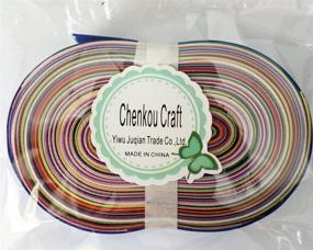 img 1 attached to 🎀 Chenkou Craft 20 Yards 1" 25MM Double Face Polyester Satin Ribbon - Bulk Assorted Mix of 20 Colors