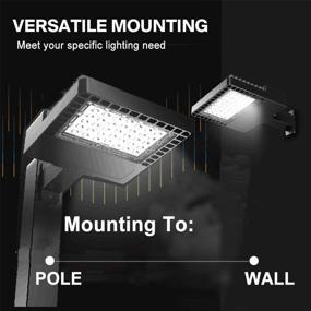 img 1 attached to 🚀 LEDMO LED Parking Lot Lighting 500W HID/HPS Replacement Adjustable Dusk to Dawn Photocell Slip Fitter Area Yard Street Lights 19500lm 5000K Commercial Outdoor Light IP65 Led Shoebox Lights 150W - Enhanced for SEO