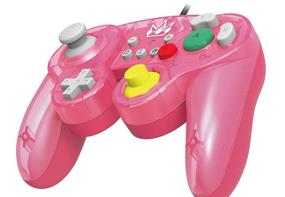 img 2 attached to 🍑 HORI Nintendo Switch Battle Pad (Peach) - Officially Licensed GameCube Style Controller for Nintendo Switch