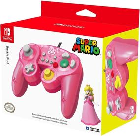 img 3 attached to 🍑 HORI Nintendo Switch Battle Pad (Peach) - Officially Licensed GameCube Style Controller for Nintendo Switch