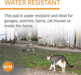 img 2 attached to Heated Extreme Weather Kitty Pad: Ultimate Solution for Petite Outdoor Pets by K&amp;H PET PRODUCTS