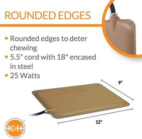 img 3 attached to Heated Extreme Weather Kitty Pad: Ultimate Solution for Petite Outdoor Pets by K&amp;H PET PRODUCTS