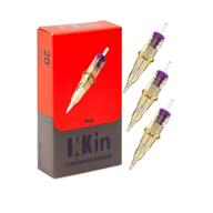 🖋️ inkin professional tattoo cartridge needles: round liner, permanent makeup micro needles for pmu hair-scalp rotary pen machine supply - 1rl 0.25mm, pack of 20 logo