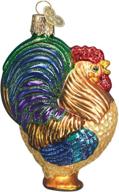 old world christmas ornaments rooster logo