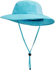 img 3 attached to Sun-Safe Adventures with Connectyle Kids Flap Sun Hat - UPF 50+ Wide Brim Beach, Fishing, and Hiking Hat