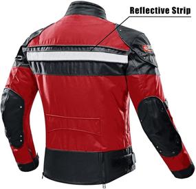 img 3 attached to 🧥 Ultimate Windproof Motorcycle Jacket: Full Body Armor for Autumn and Winter Moto Riding