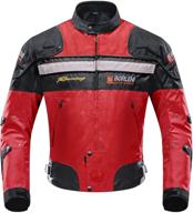 🧥 ultimate windproof motorcycle jacket: full body armor for autumn and winter moto riding logo