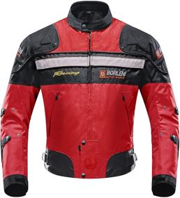 img 4 attached to 🧥 Ultimate Windproof Motorcycle Jacket: Full Body Armor for Autumn and Winter Moto Riding