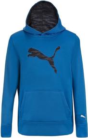 img 2 attached to Худи с крупным логотипом PUMA Boys' Big Cat: стильное и удобное!