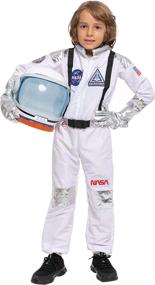 img 3 attached to Halloween Unisex Astronaut Costume Stripes