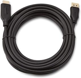 img 1 attached to Amazon Basics 15ft 4K@30Hz Uni-Directional DisplayPort to HDMI Display Cable