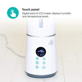 img 2 attached to 🌬️ bblüv ümi - 3-in-1 Ultrasonic Humidifier, Air Purifier, and Aroma Diffuser with Large Capacity - Ideal for Nursery (Celsius)