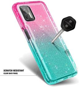 img 1 attached to NZND Case For Motorola Moto G Stylus (2021) With [Built-In Screen Protector] Cell Phones & Accessories