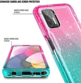 img 3 attached to NZND Case For Motorola Moto G Stylus (2021) With [Built-In Screen Protector] Cell Phones & Accessories