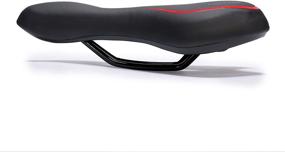 img 2 attached to 🚲 AIKATE Comfortable Bike Saddle: Gel Bicycle Seat for Men and Women | Ideal for Road and Mountain MTB Riding