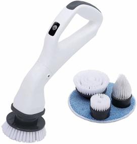 img 4 attached to Cordless Electric Scrubber Rotation Handheld