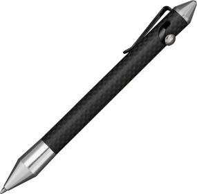 img 4 attached to 🖊️ 5.9-inch Cool Hand Bazooka Style Bolt Action Pen with Stylus for Touchscreen, Carbon Fiber Body, Pocket Clip, Assorted Colors