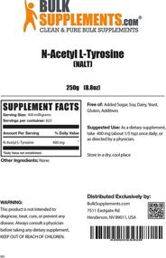 img 3 attached to N-Acetyl L-Tyrosine (NALT) Порошок - Тирозиновая добавка - Аминокислоты для фокуса - L-Tyrosine 💊 Порошок для улучшения когнитивных функций - N Acetyl L Tyrosine (250 грамм - 8.8 унций)