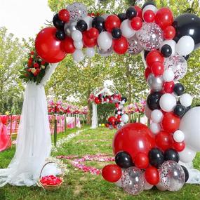 img 2 attached to Balloon Garland Wedding Birthday Decoration Event & Party Supplies