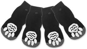 img 1 attached to 🐾 Keeping Your Pup Safe: BINGPET Anti Slip Dog Socks with Grips for Hardwood Floors