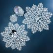 christmas snowflake placemats decorations snowkingdom logo