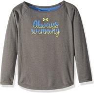 👕 under armour girls' active toddler sleeve t-shirt in clothing logo