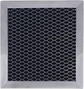 img 1 attached to 🔍 Whirlpool 8206230A Charcoal Filter (1 Count), Black - Pack of 1: Enhanced Filtration for Optimal Performance