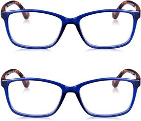 img 3 attached to Women's Fashionable Ready to Wear Reading Glasses - 2 Pack by Read Optics: Enhance Your Style and Vision