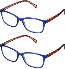 img 2 attached to Women's Fashionable Ready to Wear Reading Glasses - 2 Pack by Read Optics: Enhance Your Style and Vision