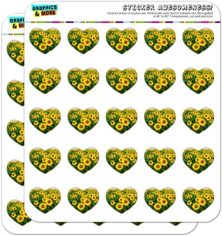 Konsait 60 Sheets Valentine Heart Stickers Love Decorative Sticker for Kids Envelopes Cards Craft Scrapbooking for Great Party Favors Gift Prize